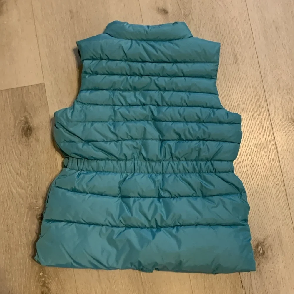 Gap size‎ 8 girls vest blue Puffer zipper